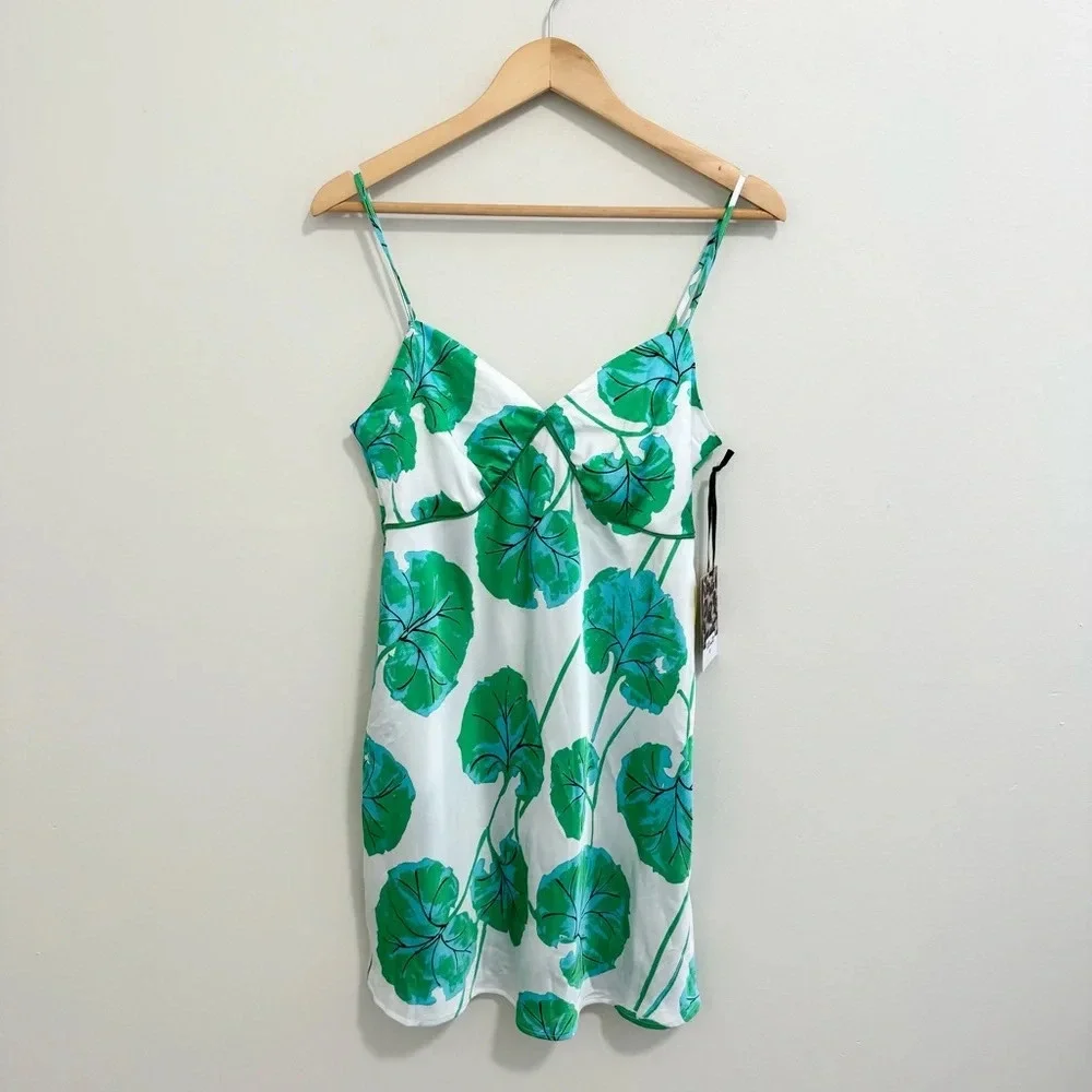 Diane Von Furstenburg X Target NWT Geranium Slip Dress